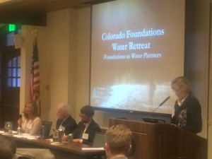 Colorado Foundations Water Retreat presentation