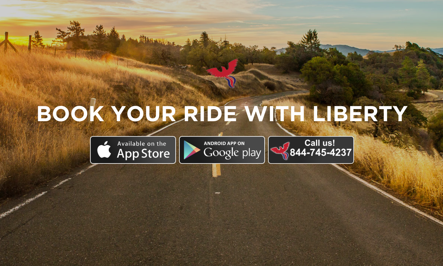Book Your Ride With Liberty Image