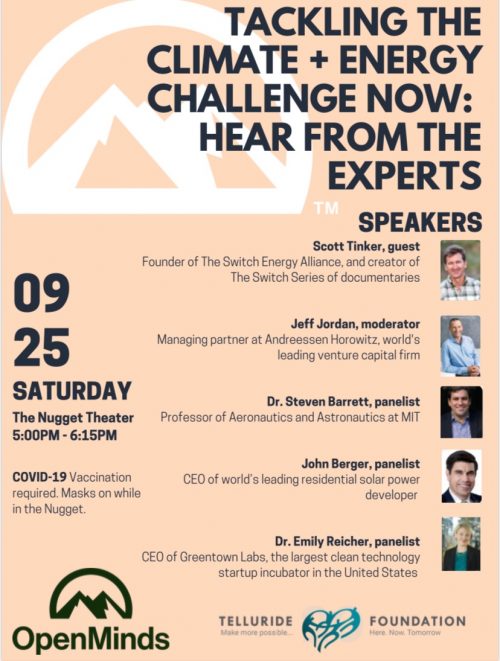 Open minds poster Open minds poster