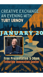 Yury Urnov event poster